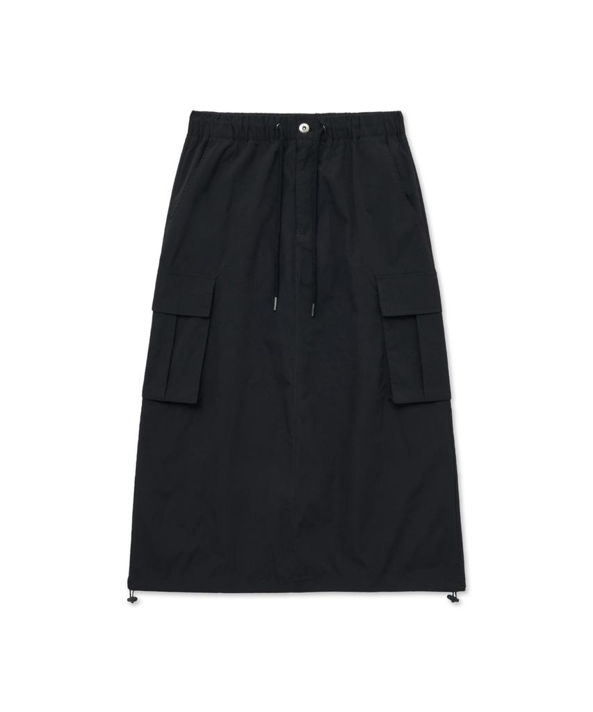 The Saturday Evening Post Parachute Skirt_Black