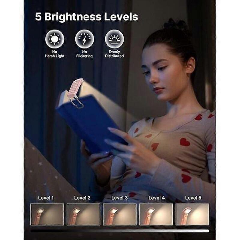 Reading Light Flexible Lamp Arm Portable Charging Camping Travel Lamp