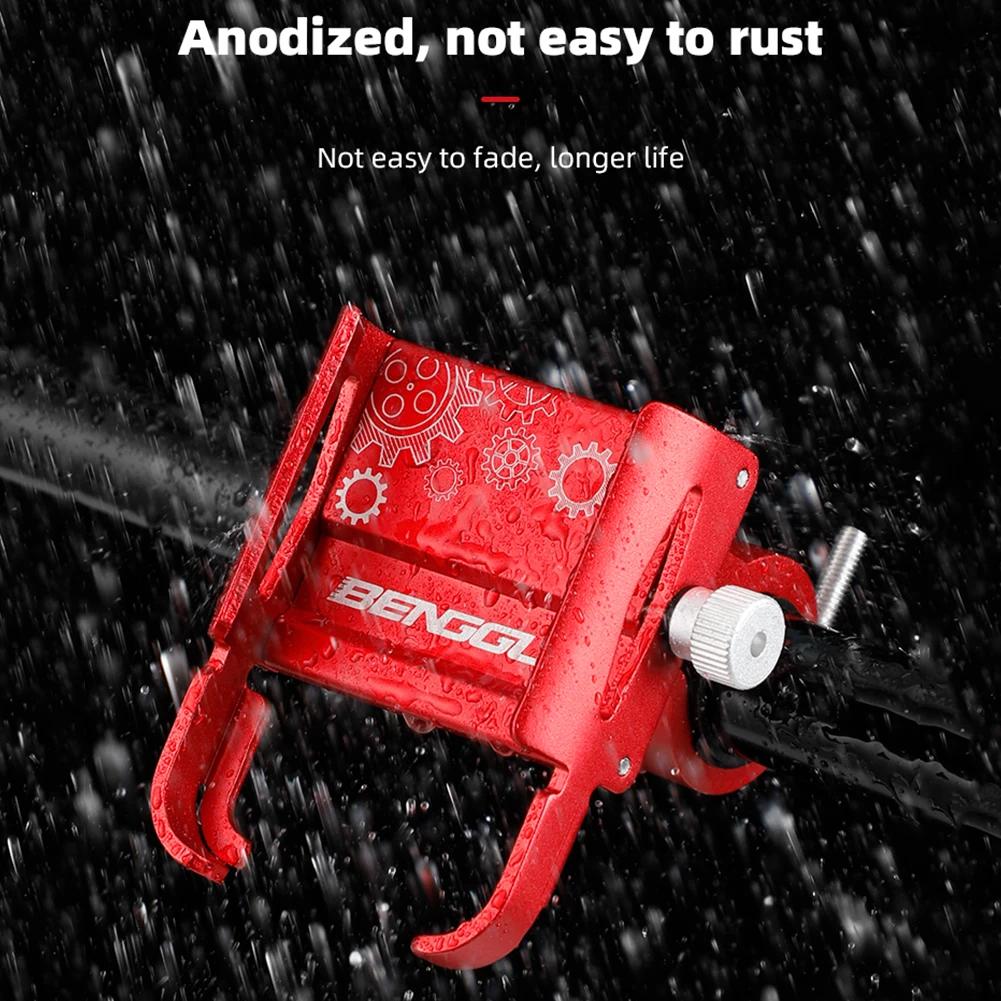 Bicycle Phone Holder For 3.5-6.8 Inch Phone Accessories MTB Road Bike Motorcycle Electric Bicycle Mount Support Handlebar Clips