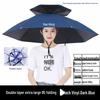 Large Sunshade and Rain Umbrella Hat: Head-Mounted, Fishing, Tea Picking, and Sun Protection Cap