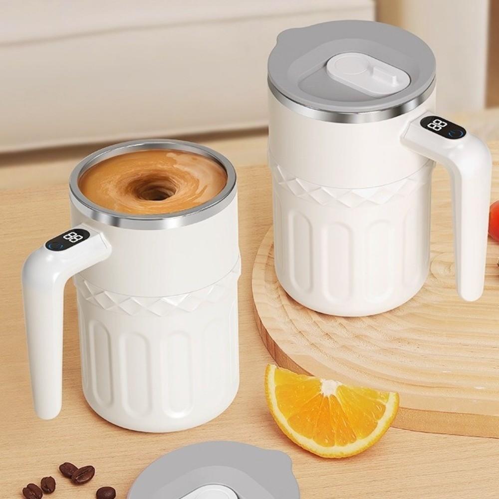 380ML Automatic Mixer Cup Rechargeable Electric Coffee Mug Self Stirring Coffee Mug Food-Safe Use