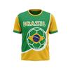 3D Digital Printing T-Shirt Teen Men's Short Sleeve Top Versatile Breathable