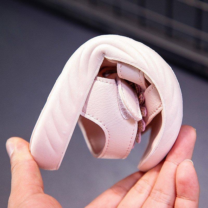 New Summer Korean Style Girls Princess Sandals, Open-toe Soft Sole Kids Sandals for Girls