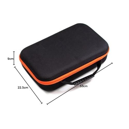 Limnyves Waterproof Tool Bag, Shockproof Tool Box, Electric Drill Carrying Case, Oxford Cloth Bag for Electrical Equipment and Hardware, 33x22.5x9cm