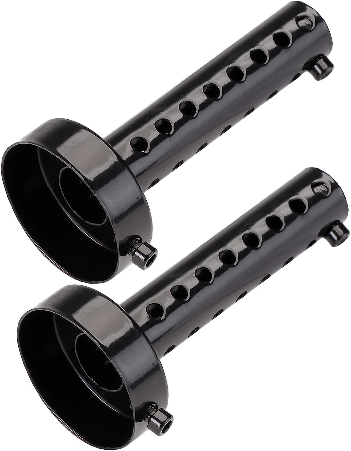 

Motorcycle Muffler, Inner Silencer, Inner Baffle, Fan Cover, Tube, Flare, Dummy Duct, Universal Width: чёрный