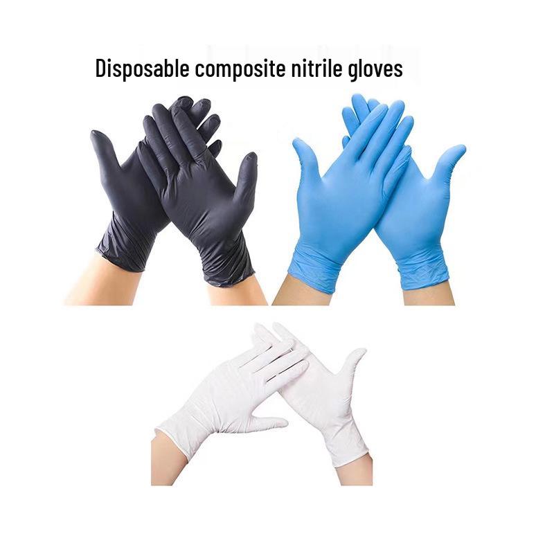 Durable Food Grade Disposable Synthetic Nitrile Gloves for Kitchen and Catering Use