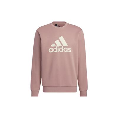 adidas Large Logo Print Crew Neck Sweatshirt Men Sweatshirt Purple HN8998