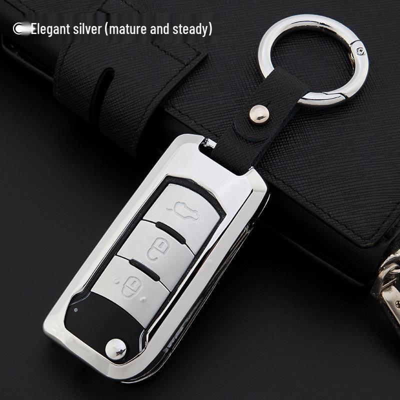 Compatible Metal Car Key Shell for 2017 GAC Trumpchi GS4, GA6, GA3, GS5