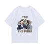 Summer Unisex Versatile Tshirt Graphic Print Short Sleeve Streetwear Casual Fashion Pure Cotton Apparel Tshirt
