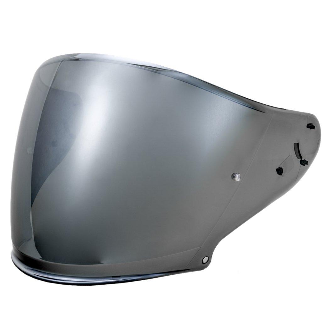 Yamashiro EXTRA Shield Mirror Shield for SHOEI PINLOCK Dark with (Extra) CJ-2 - Smoke/Silver [Compatible J-FORCE4, J-Cruise]