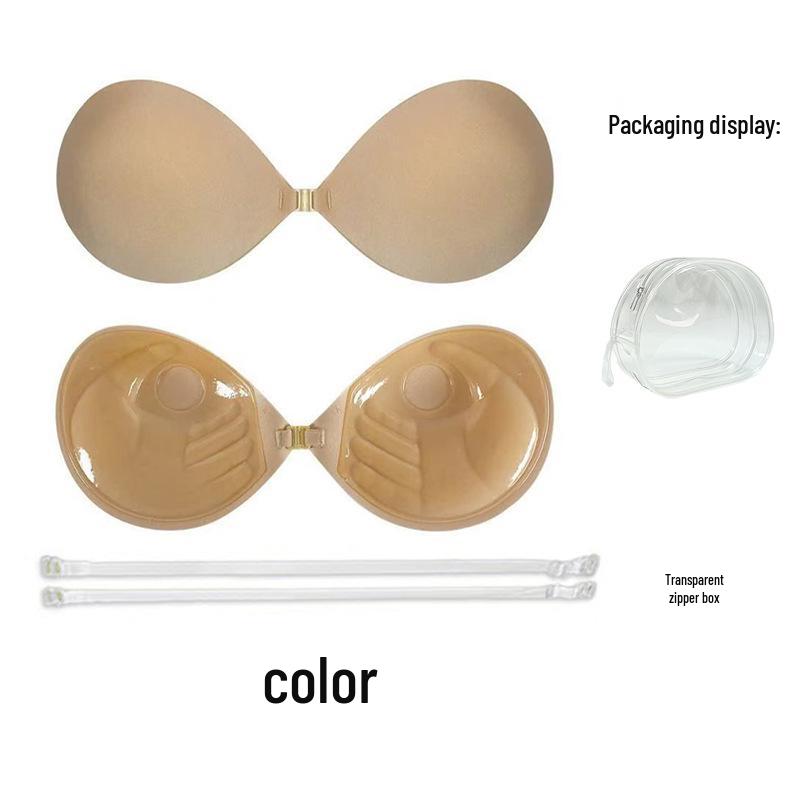 Reggiseno invisible a coppa tonda senza spalline: Migliorare i Pasties per Donne - Anti-Rilassamento, Sollevare Seno Piccolo