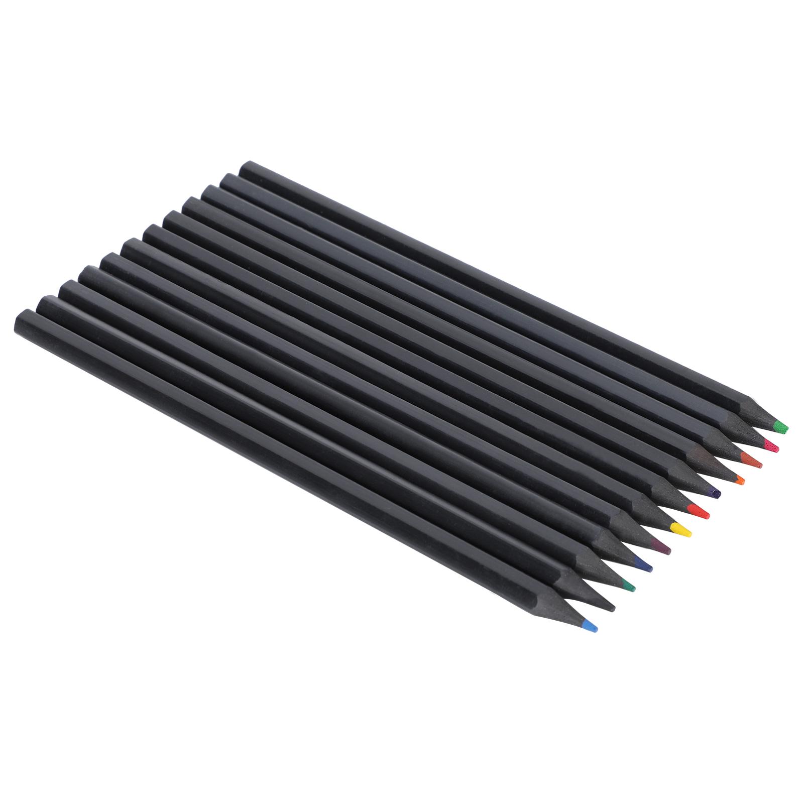 

12 Colors 2mm Colored Pencils Wooden Drawing Pen for Writing Painting Sketch Kid Gifts