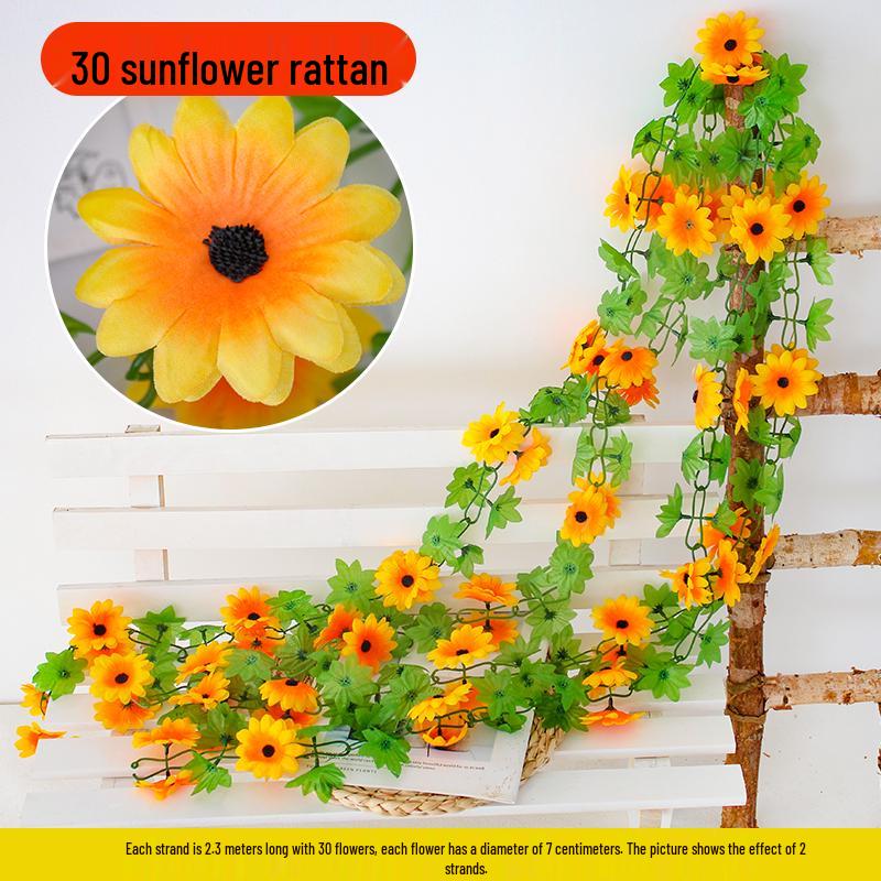 Vite di Girasole: Decorazione Artificiale per Scuola Materna per Interni e Scale