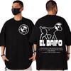 Rapper Quevedo El Baifo Double Sided Graphic T Shirts Men Women Hip Hop Vintage Summer T-shirt Fashion Casual Oversized T-shirts
