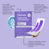 Feimuko Mint-Infused Purple Teeth Whitening Strips - Gentle, Non-Irritating, Invisible Fit