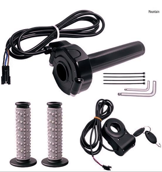 Compatible with Ridstar Q20 Surron Electronic Throttle/Accelerator Handle Grip Cover & Start Switch Key