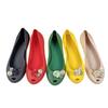 Four Seasons Can Wear Beach Shoes Outdoor Flats Soft Soft Rose Pearl Shoes