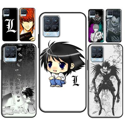 Japan Anime Death Note Case For Realme 8 Pro 8i GT Master GT Neo 2 C21 Back Cover For OnePlus Nord 2 8T 9R 9 Pro