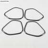 For VOLVO XC60 2018 - 2024 Car Door Speaker Loudspeaker Sound Frame Decoration Cover Trim Stainless Steel Accessories Interior