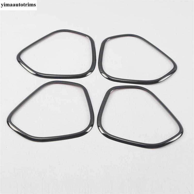 For VOLVO XC60 2018 - 2024 Car Door Speaker Loudspeaker Sound Frame Decoration Cover Trim Stainless Steel Accessories Interior