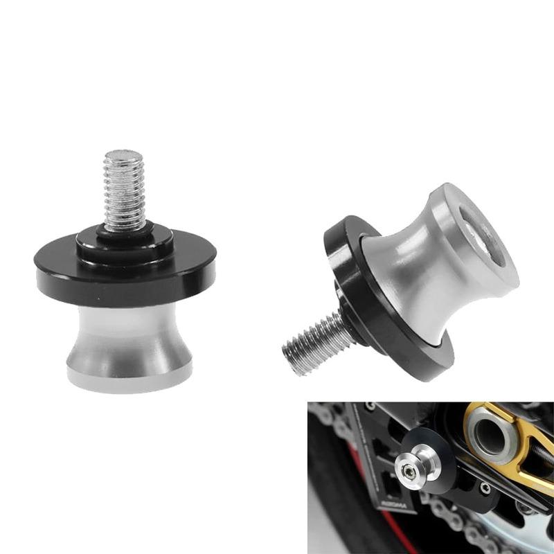 For Motorcycles Aluminum Parts for A Pair of M8/6/10 Universal Motorcycle Rocker Arm Shaft Slider Rocker Arm Bracket Screws 2025