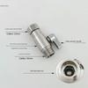 Stainless Steel Quick Connect Ball Valves Leakproof Seal And Simple Setups Flows Control Valves For Bathroom Water Heaters