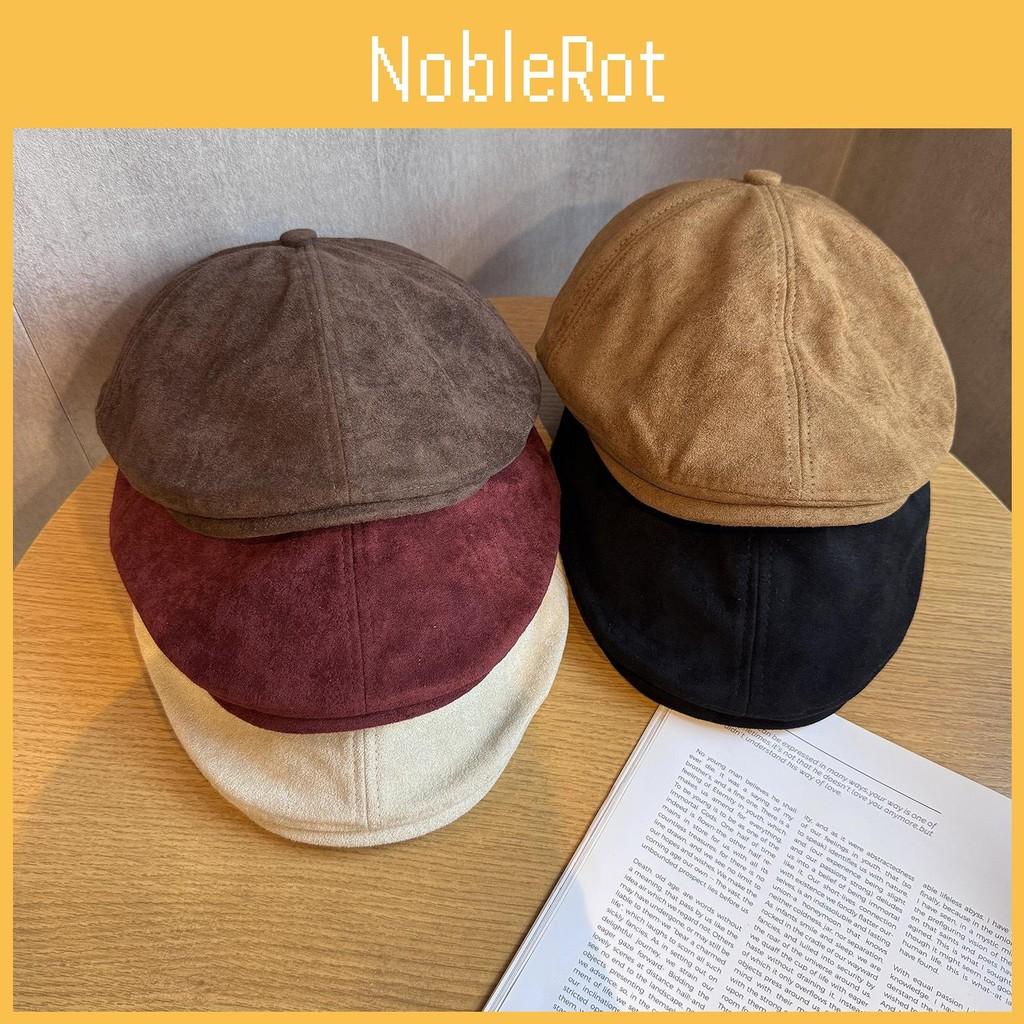 Color Solid Vintage Hat Women Polyester Material Sun Protection Fit Adjustable