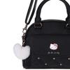 Sanrio Characters Boston Shoulder X X Synthetic Leather Bag, 16.5 19.5 10cm, 347g, (Hello Kitty)
