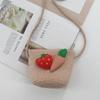 2024 Women's Mini Cartoon & Straw Flower Messenger Bags - Cute Beach Accessory