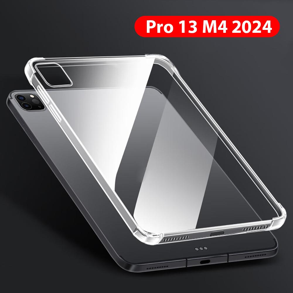 TPU Clear Airbag Anti Drop Tablet Case for IPad A18 12th 2026 M4/5 Pro Air 11 13 12.9 M3 M2 A16 11/10th 5 4 3 Mini7 6 10.2 Cover