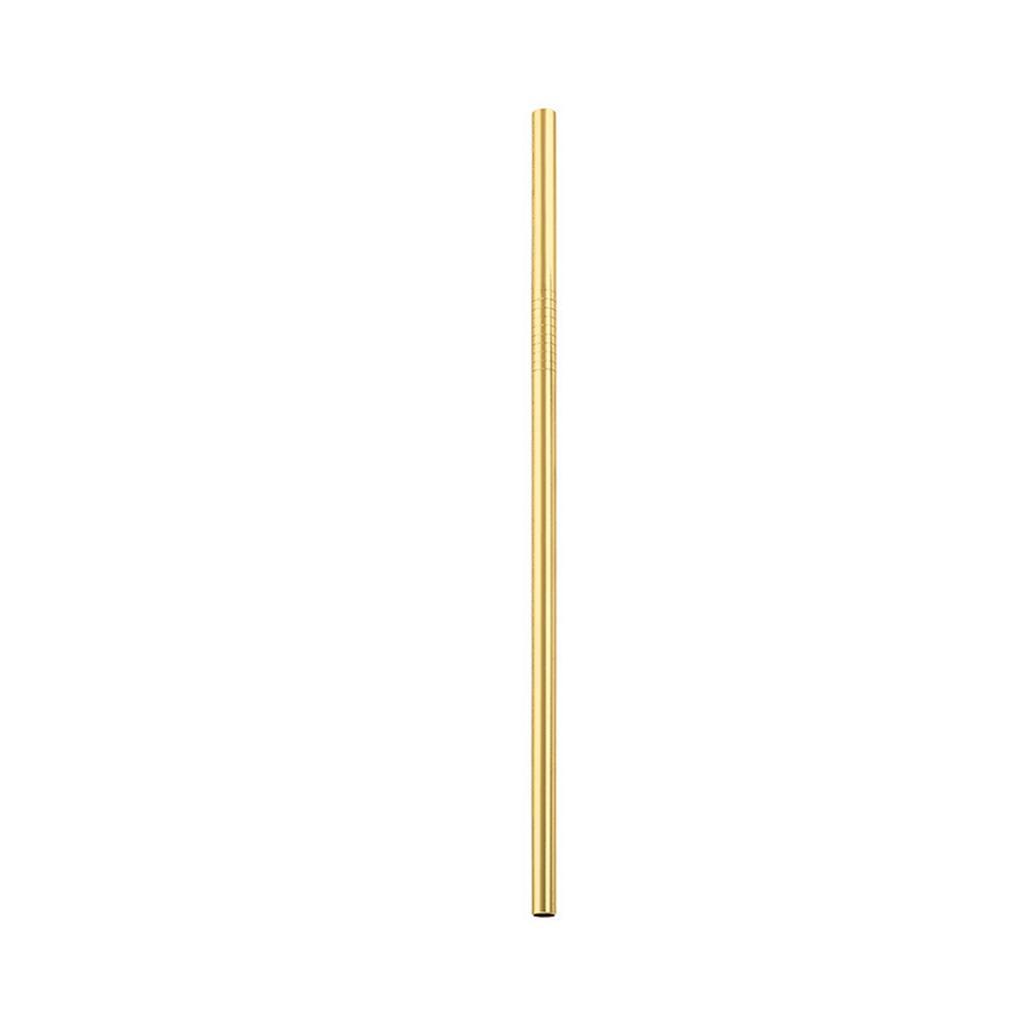 Reusable Hard Plastic Drinking Straw Long Straw Multi-Purpose Drinking Straw for Cold and Hot Beverages Aluminum Alloy Drinking Straw