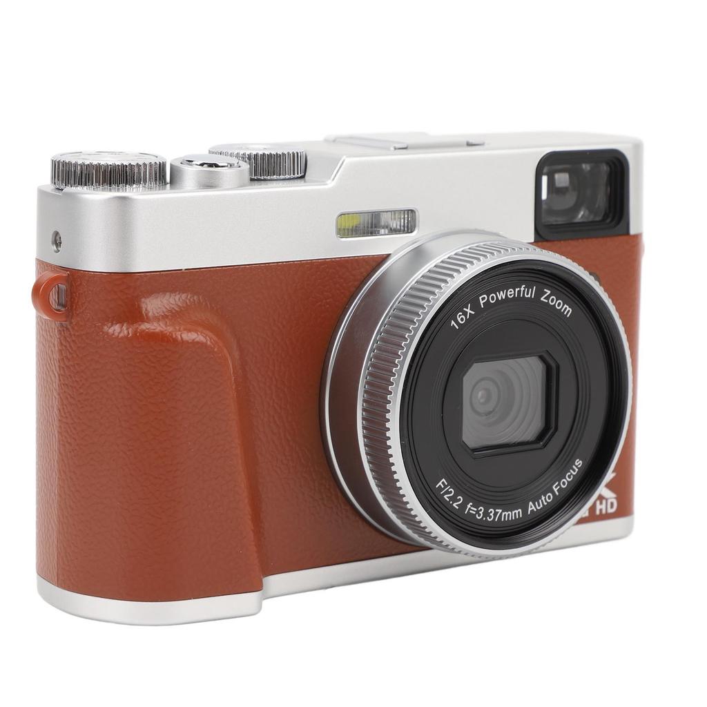 4K Digital Camera 48MP 16 X Optical Zoom 2.8 Inch IPS Screen Anti Shake Auto Focus Travel Video
