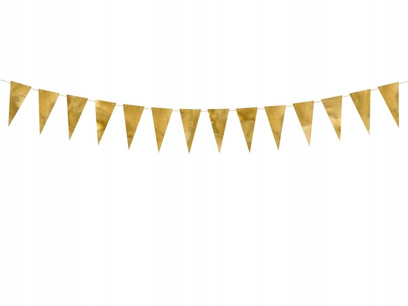 Flag Garland, Gold, 2.15 , 1 Pcs