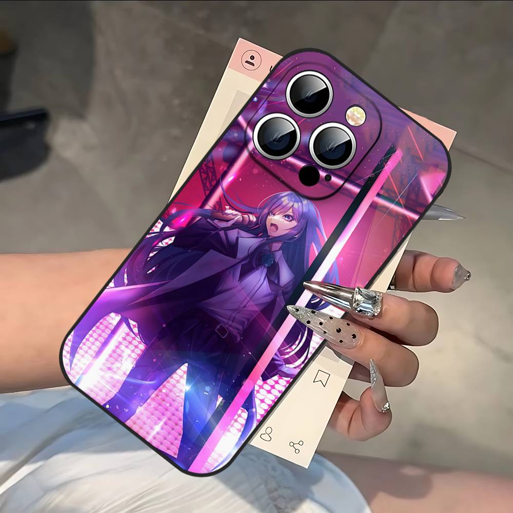 Ado Japanese Singer Black Phone Case That Fits For IPhone 17,16,15,11,13,14 Pro Max,Plus,X,Xr,Xs Max,13Mini