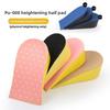 PU Adult Invisible Heightening Half Pad for Sports and Leisure Comfortable Heel Lift Insole