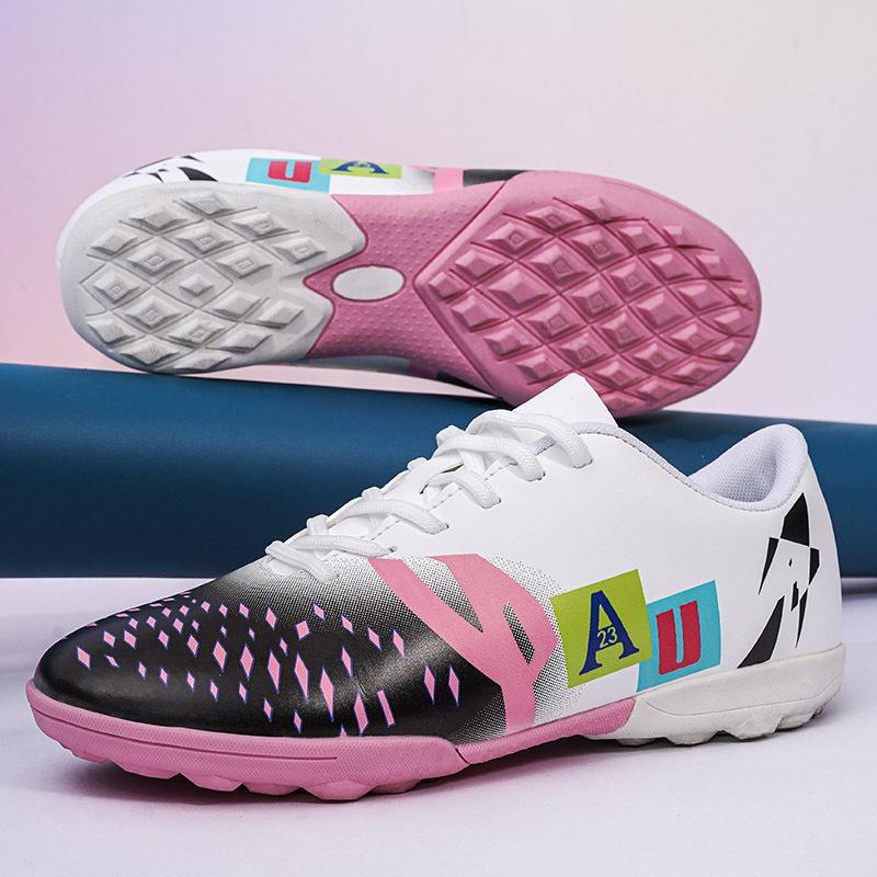 New Football Shoes Men and Women's AG Long Nails TF Broken Nails Young Students Grass Training Sports Shoes