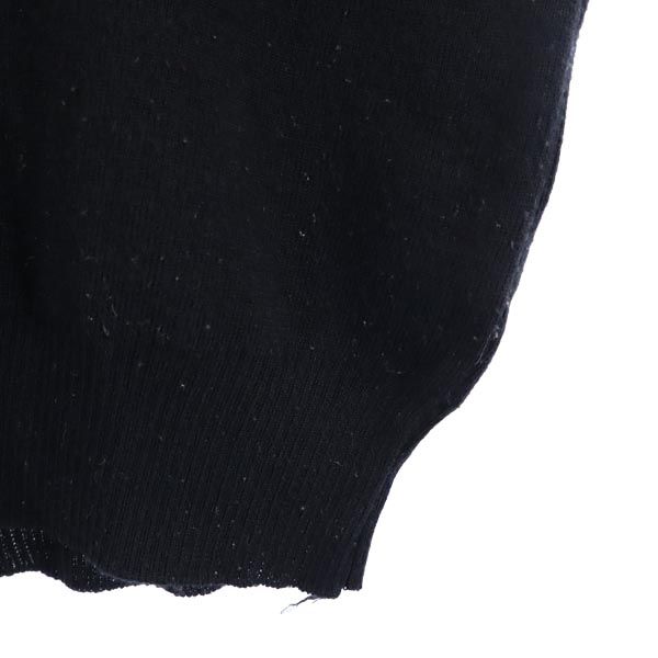 YVES SAINT LAURENT 80s 90s Old Wool Blend Long sleeve sweater 150 knit Kid's Used