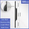NAIERDI 800mm Aluminum Alloy Long Furniture Handles Black Hidden Cabinet Handle Cupboard Pulls Drawer Knobs Door Hardware