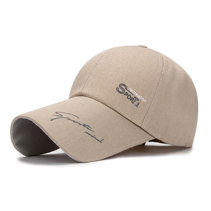 Unisex Extended Brim Baseball Cap - Sun Protection Outdoor Hat