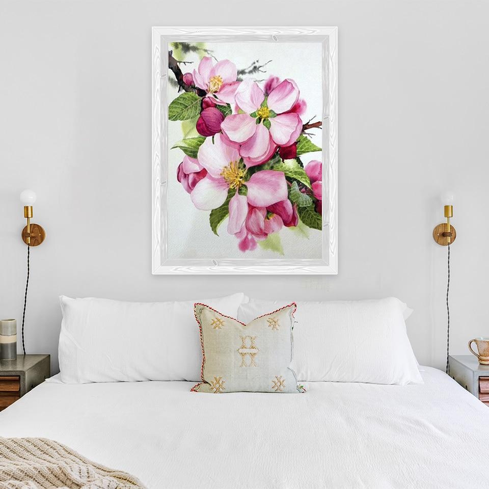 New 5D DIY Animal Diamond Painting Flower Diamond Embroidery Scenery Cross Stitch Crafts Full Round Drill Home Decor Gift