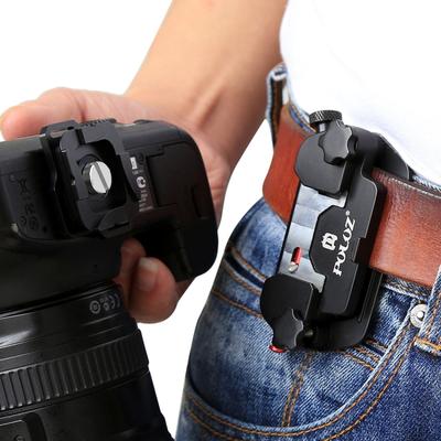 PULUZ Capture-Kamera-Clip, Schnellverschluss-Clip aus Aluminiumlegierung mit Platte