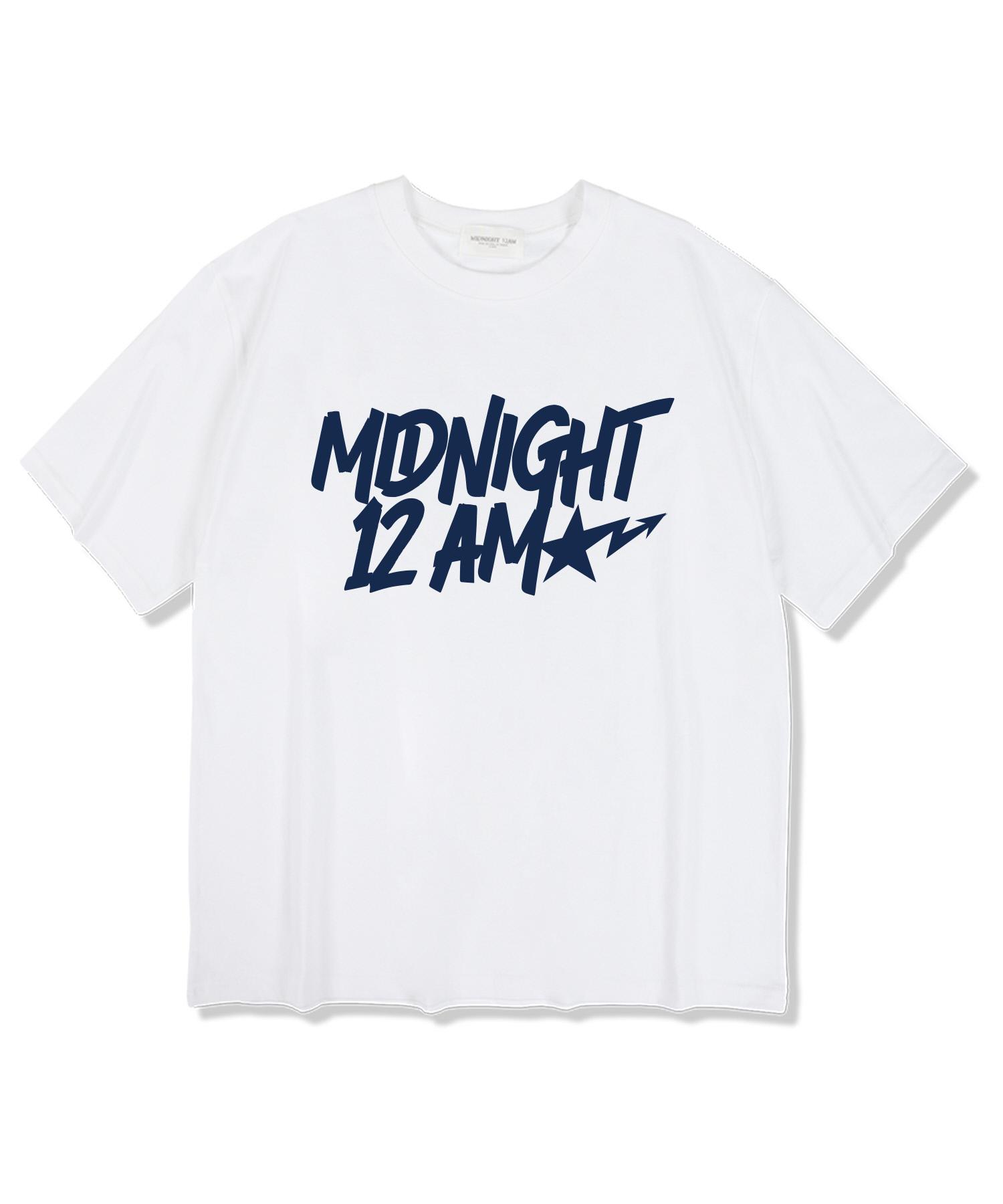 Midnight 12 Am Starpoint Short Sleeve T-Shirt White L