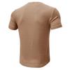 Men's Casual Stylish Textured Knitted Top - Men's Stretch Golf Sport Breathable Short-sleeved Shirt