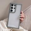Прозрачный противоударный чехол для Samsung Galaxy S24 S23 Ultra A05 A05S A14 A15 A25 A34 A35 A54 Мягкая рамка Жесткая задняя крышка Бронированный чехол