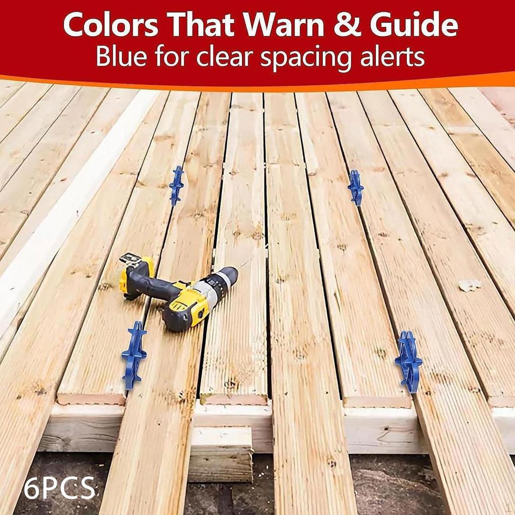 Tool Multi Size 5/32" 3/16" 1/4" 5/16" Deck Board Spacer for PVC