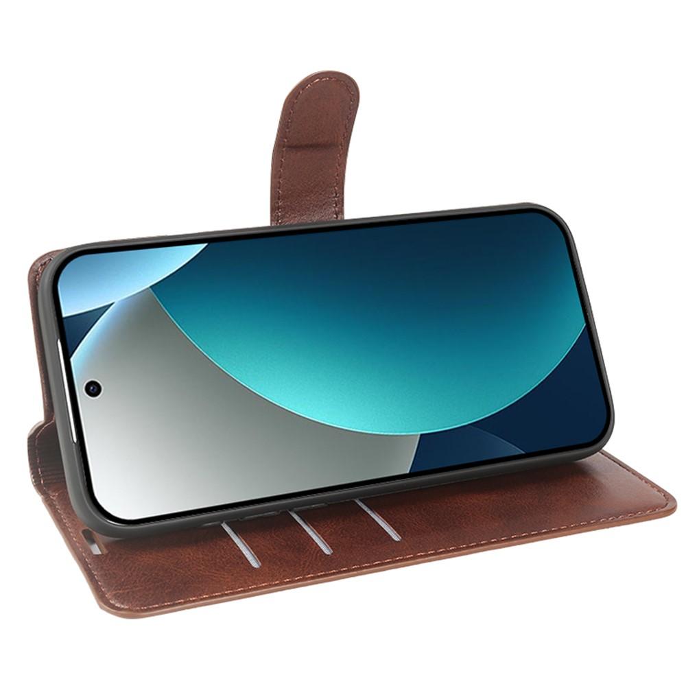 Wallet Case for Redmi Note 15 Pro 4G - Leather/PU, Brown