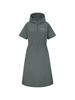 DISCOVERY EXPEDITION Freshvent Women'S Polton Lightweight Hooded Woven Dress (D/Grey)