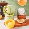 2PCS Easy Demolding Spherical Shape Ice Cube Mold Food Grade Silicone Ice Sphere Maker  Drink