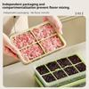 Detachable Multi Compartment Food Storage Box Freshness Preservation Meat Rice Freezing Sub Packing Rectangular Box