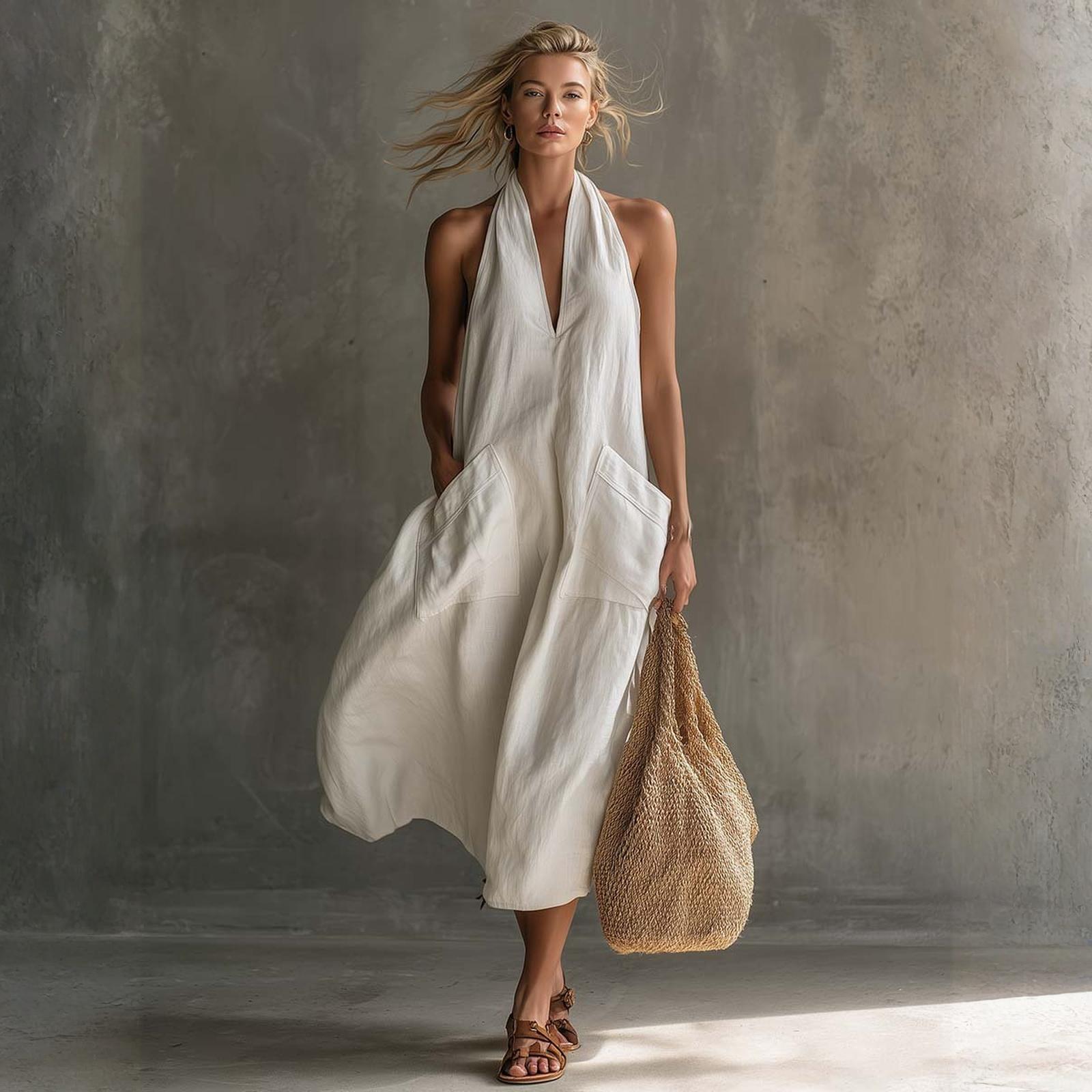 

Women s Summer Casual Festive Dresses For Women Wedding Guest Bridesmaid Dresses Party Dress XL белый